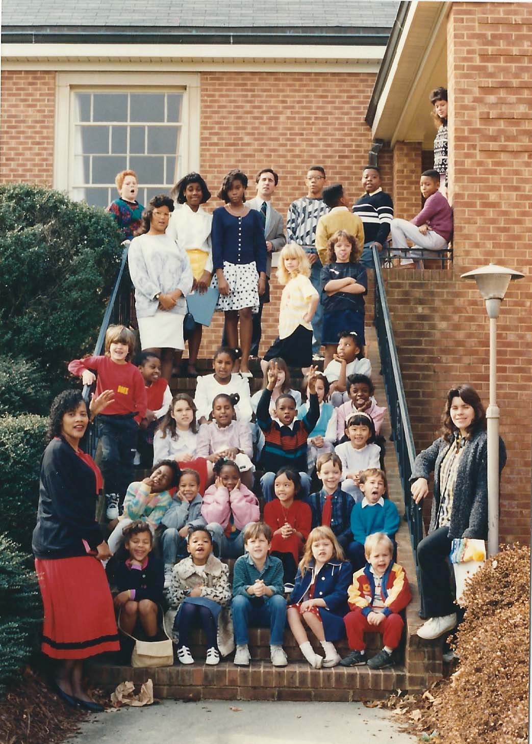 Sunday school class picture from 1989
